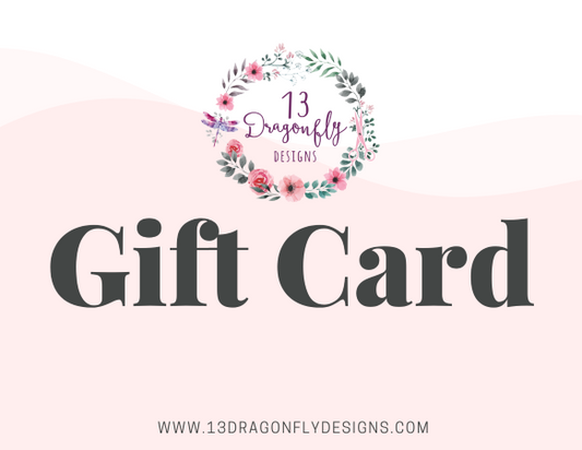 13 Dragonfly Designs Gift Card