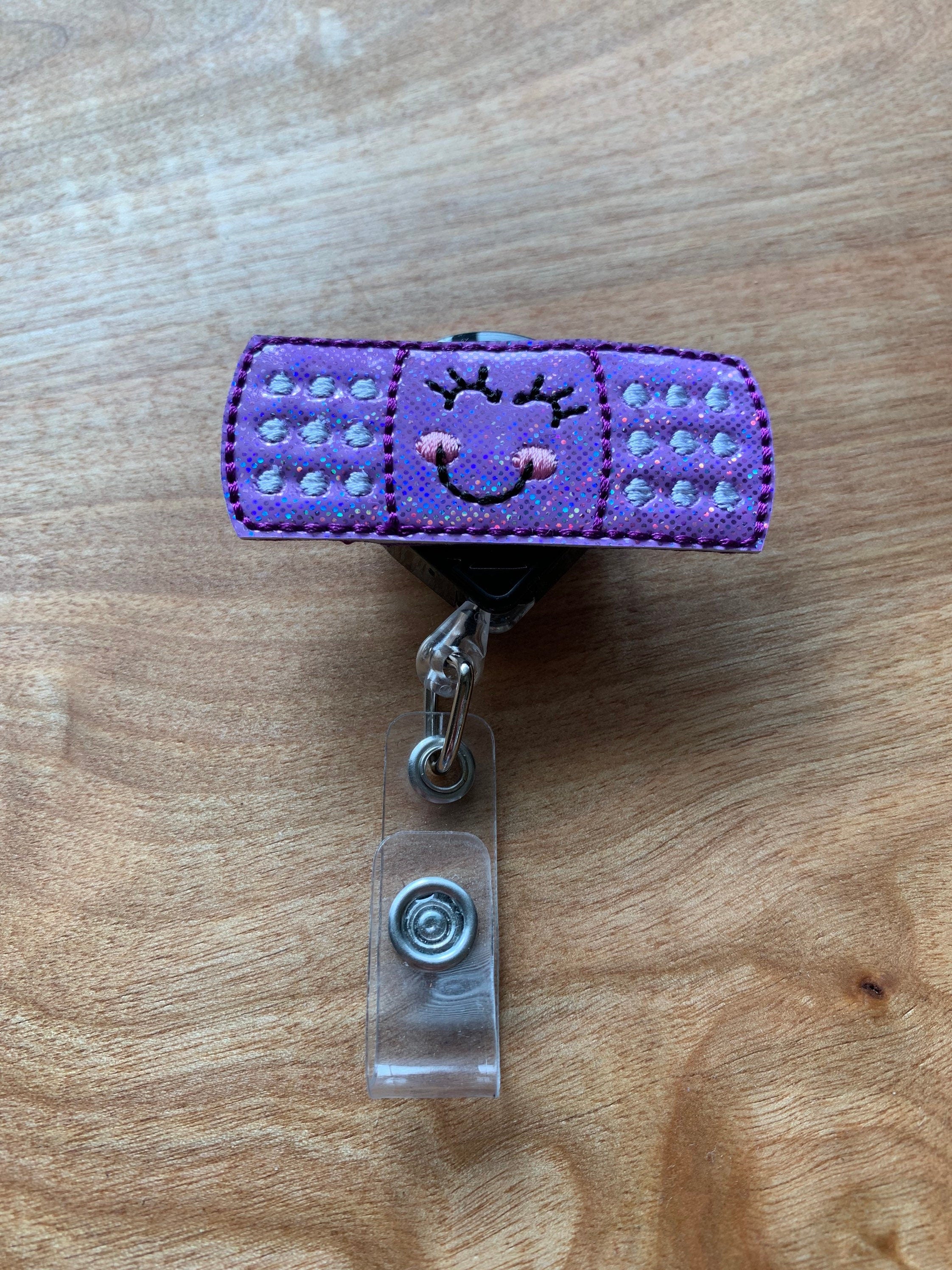 Purple Bandaid Badge Reel, Nurse Badge Reel, Badge Reel – 13 Dragonfly  Designs