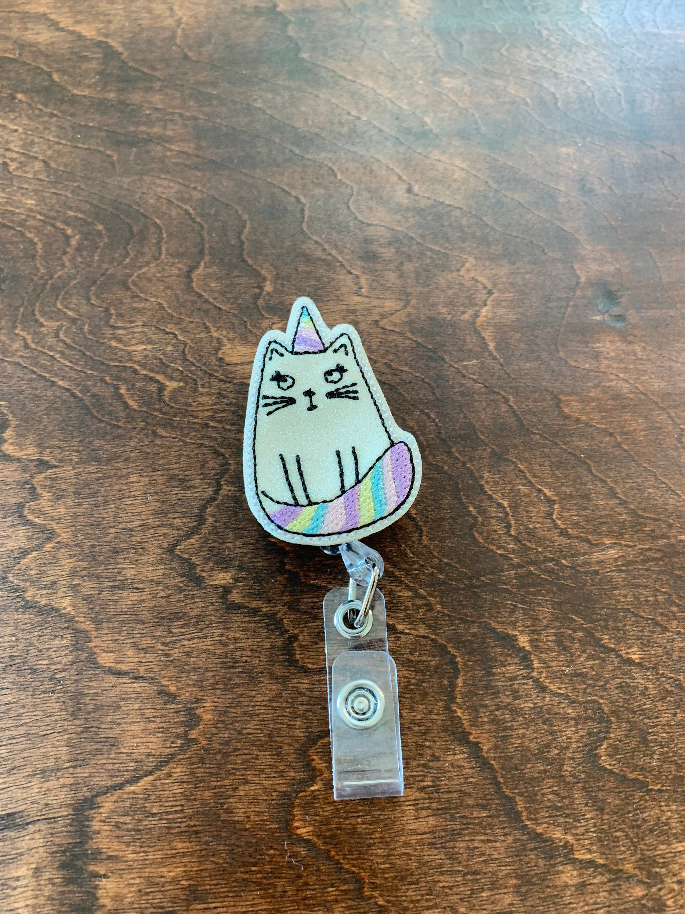 Badge Reel Cat 