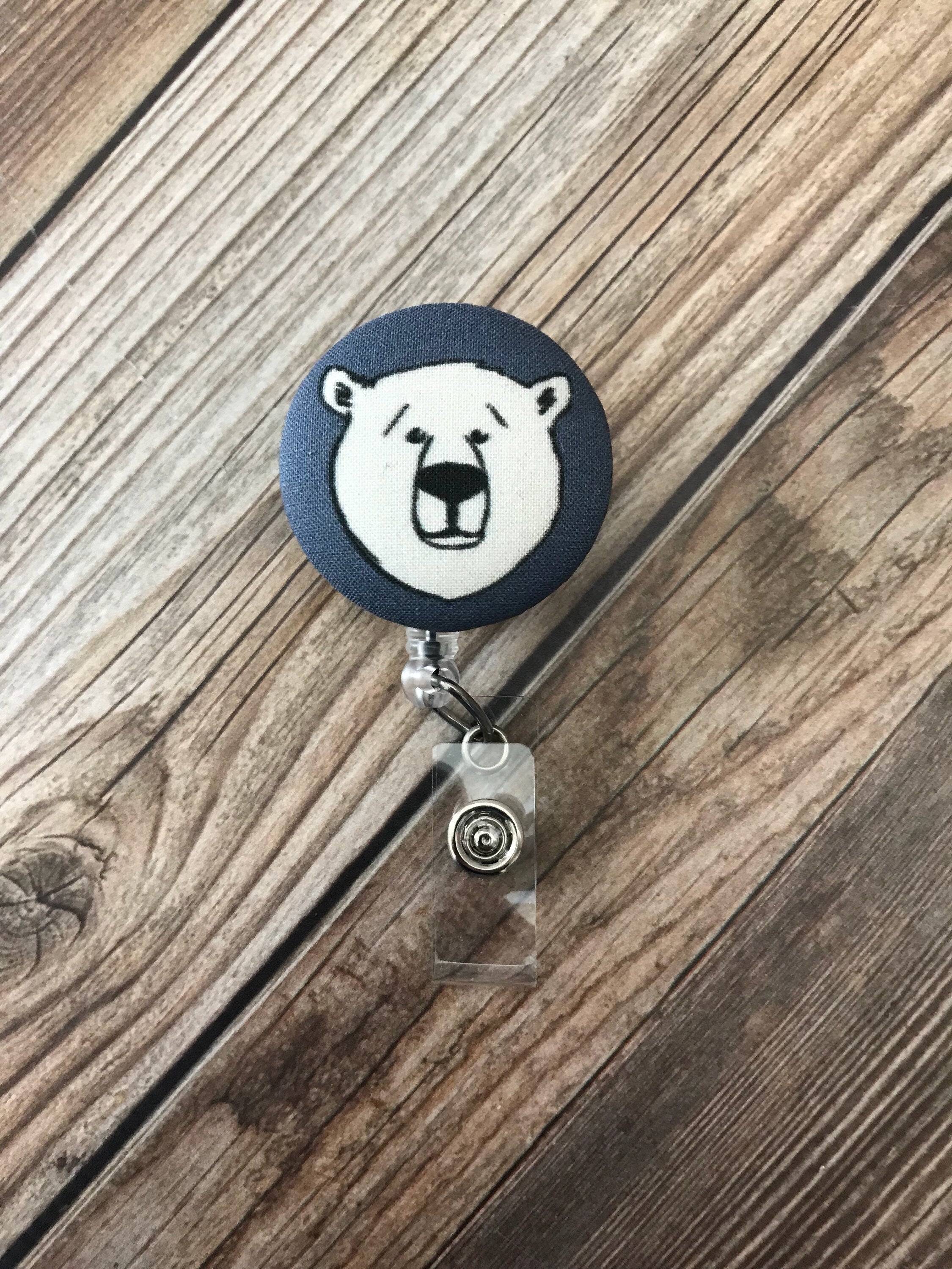 Polar Bear Badge Reel 