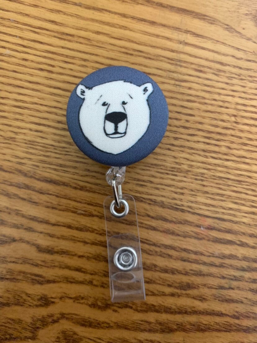 Polar Bear Badge Reel 