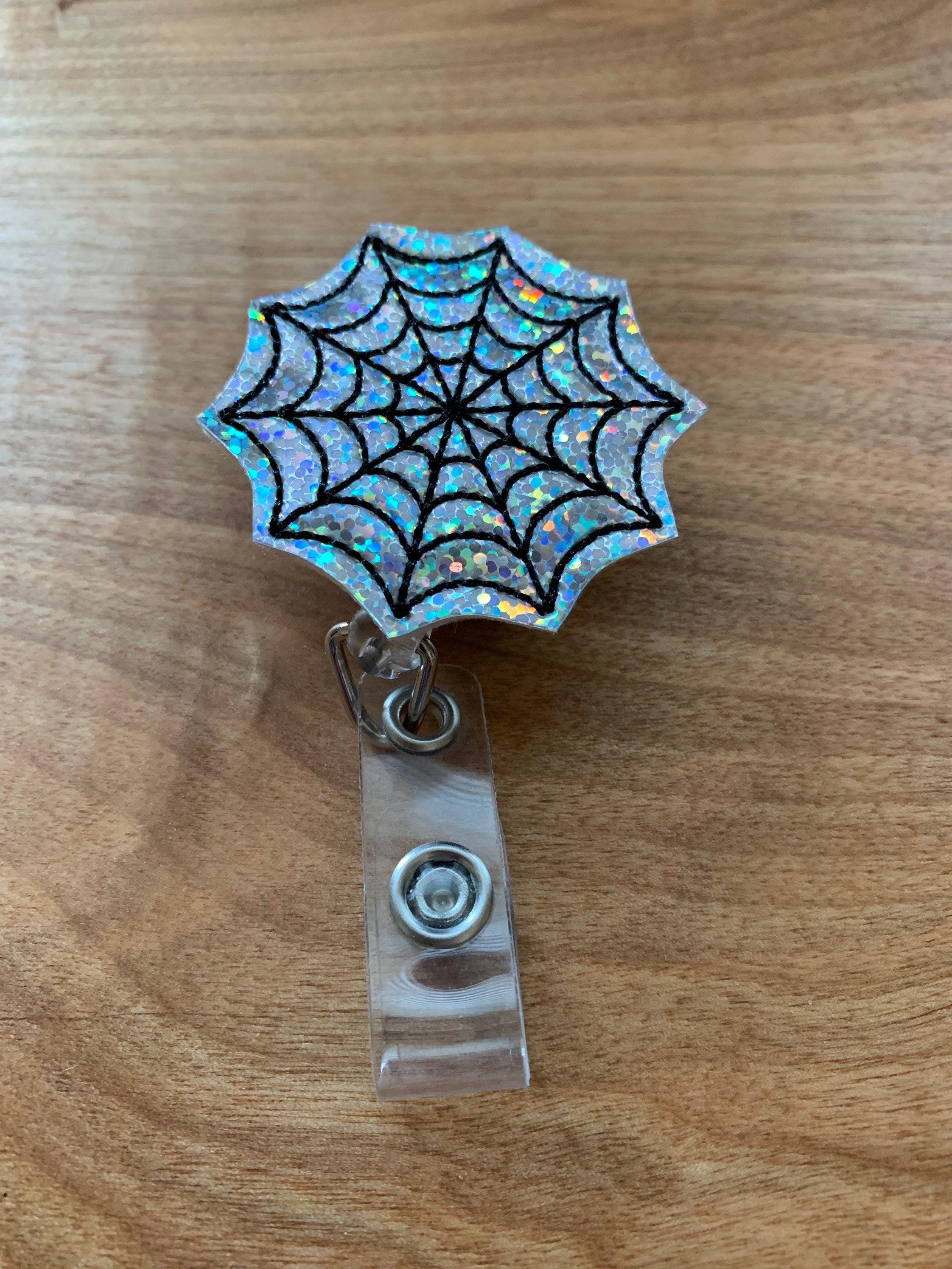 Spider Web Badge Reel, Nurse Badge Reel, Halloween Badge Reel – 13  Dragonfly Designs