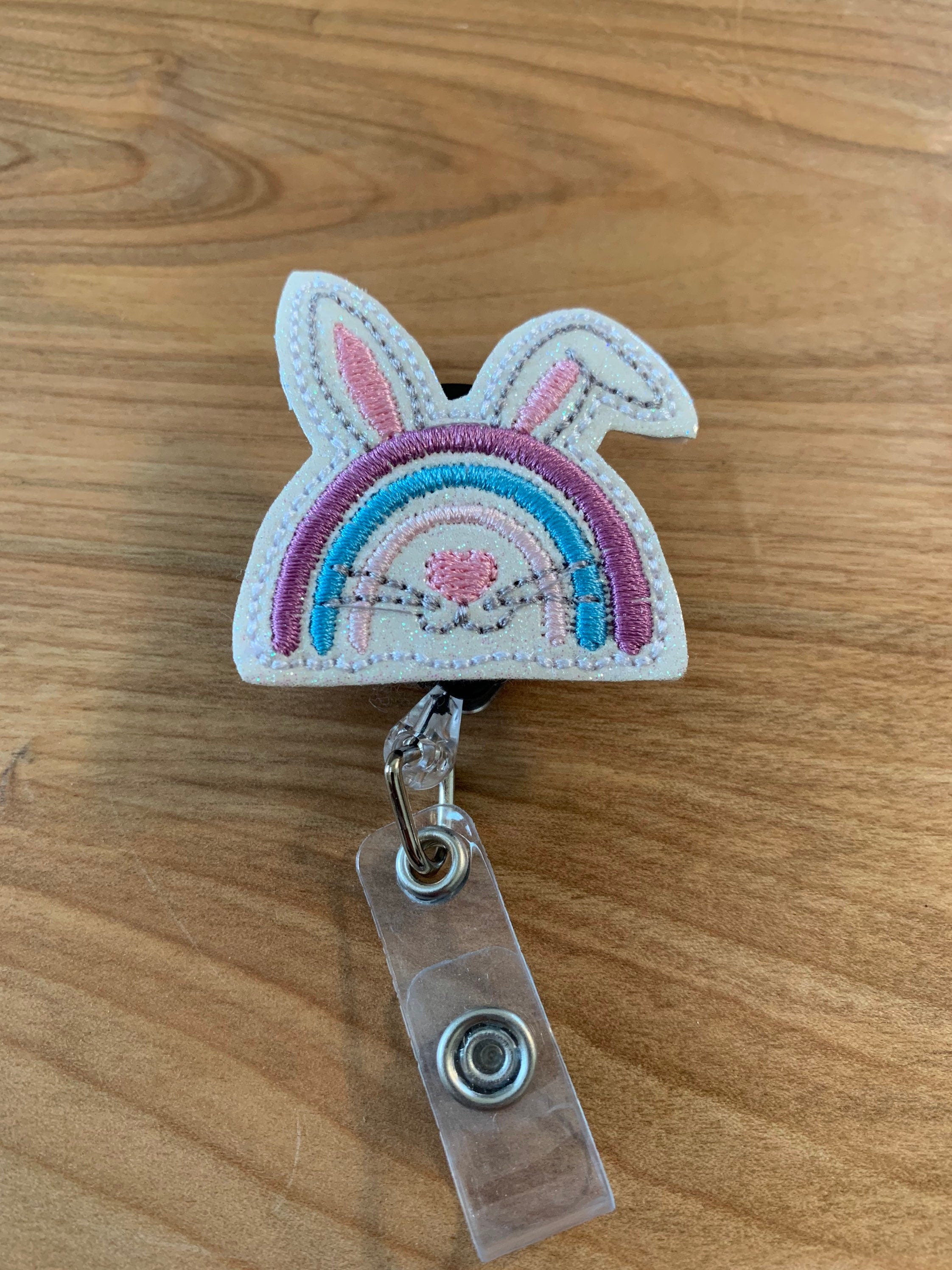 Easter Badge Reel, Badges Reel for Nurses, Fun Easter Bunny badge reel – 13  Dragonfly Designs