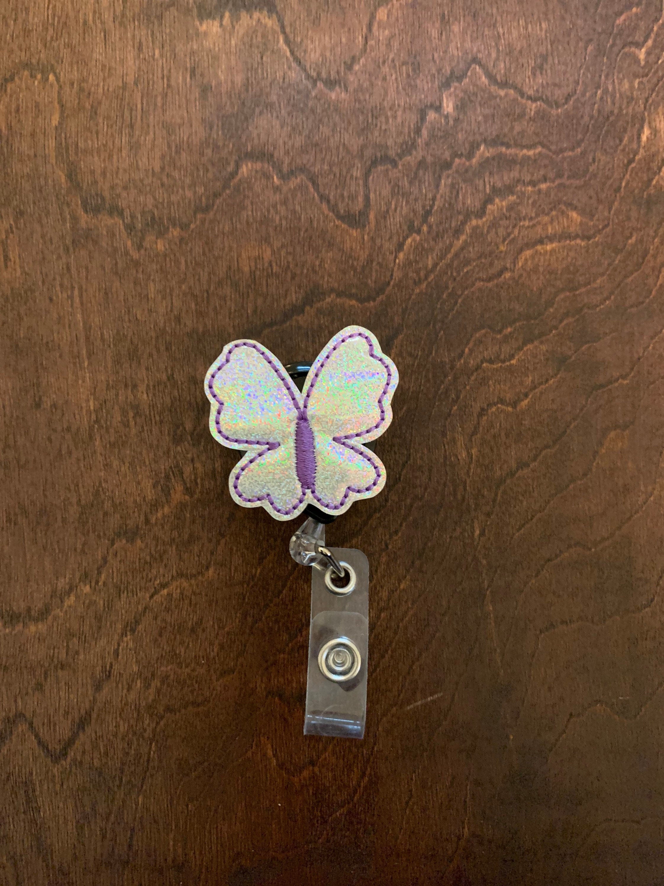 Butterfly Lanyard- Breakaway Lanyard - Lanyard ID Holder for Teacher - – 13  Dragonfly Designs