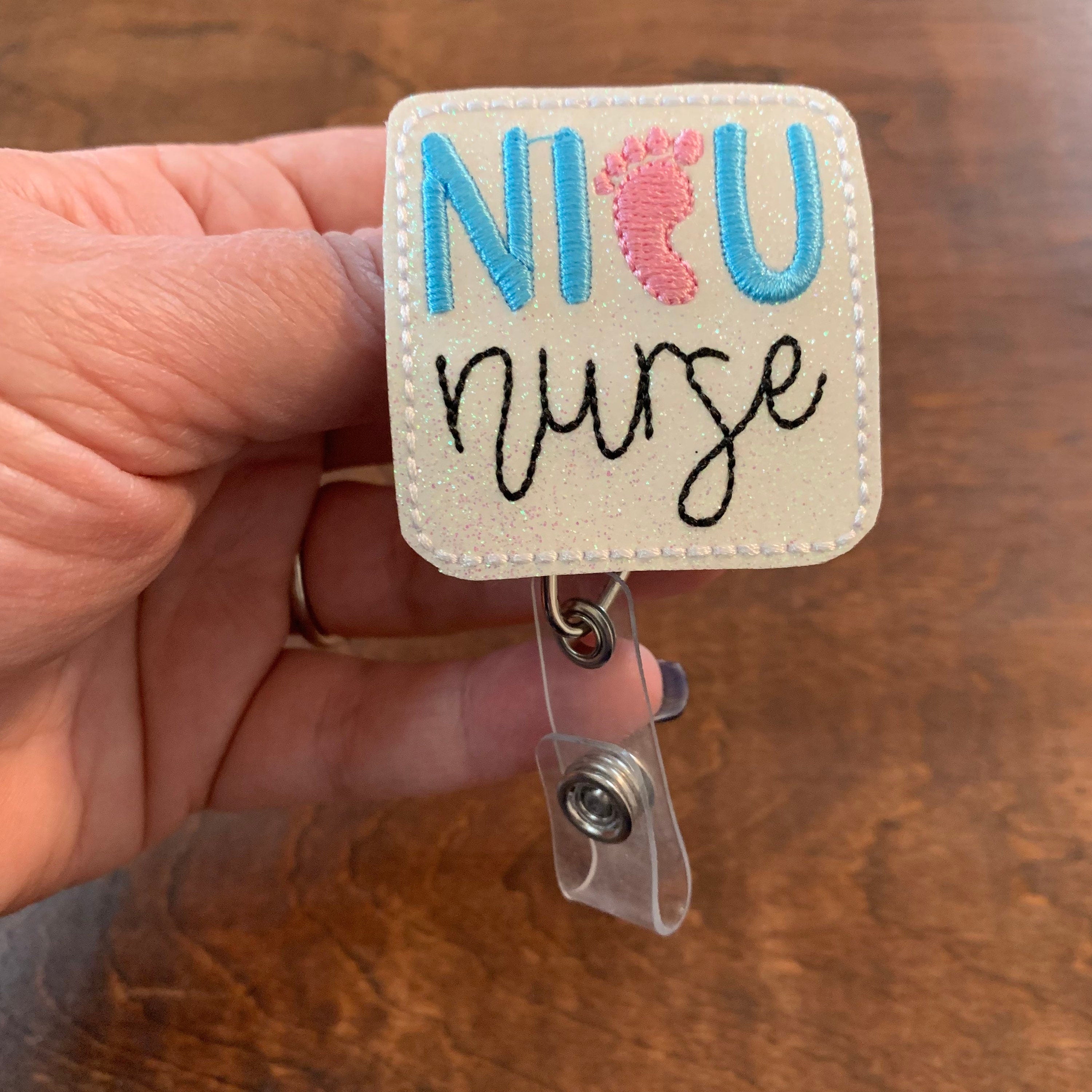 NICU Badge Reel, Nicu Nurse Badge Reel, Nursing Badge Reel, OB